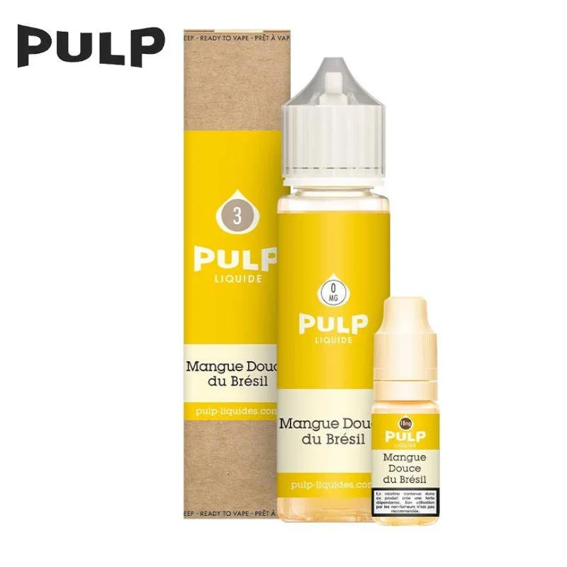 E-liquide Mangue Douce du Brésil Pulp 60ml - 3 mg
