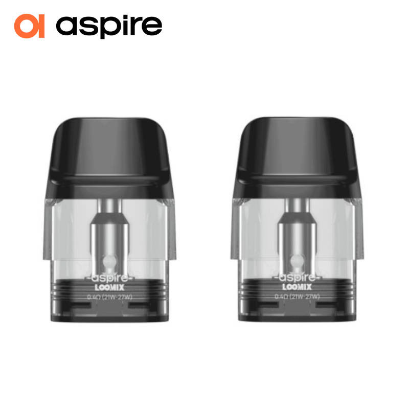 Pack 2 Cartouches Loomix 3ml Aspire