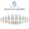 Pack 10 E-liquides Savourea