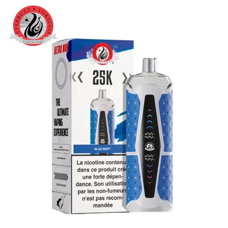 Kit Puff Ultra Max Blue Mist 25k Starbuzz