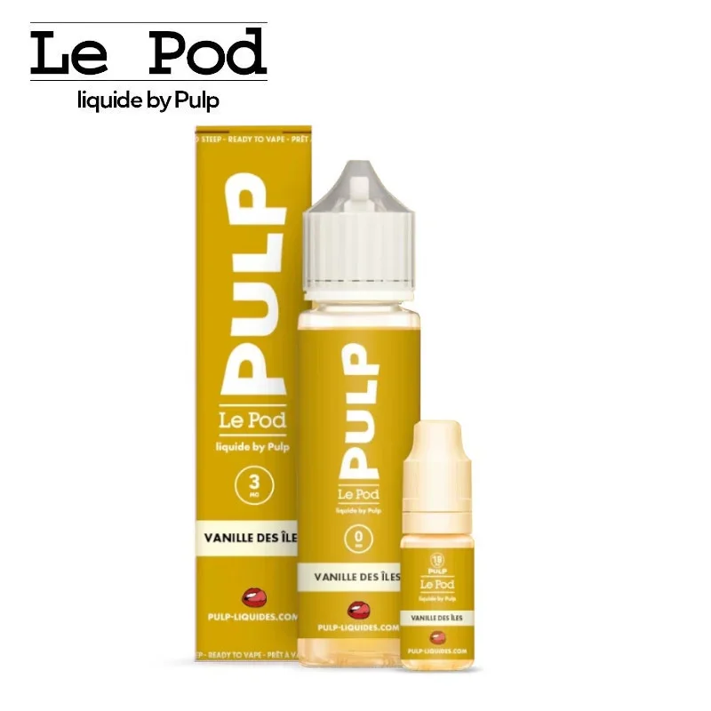Vanille des Îles Le Pod Liquide Pulp 60ml - 3 mg