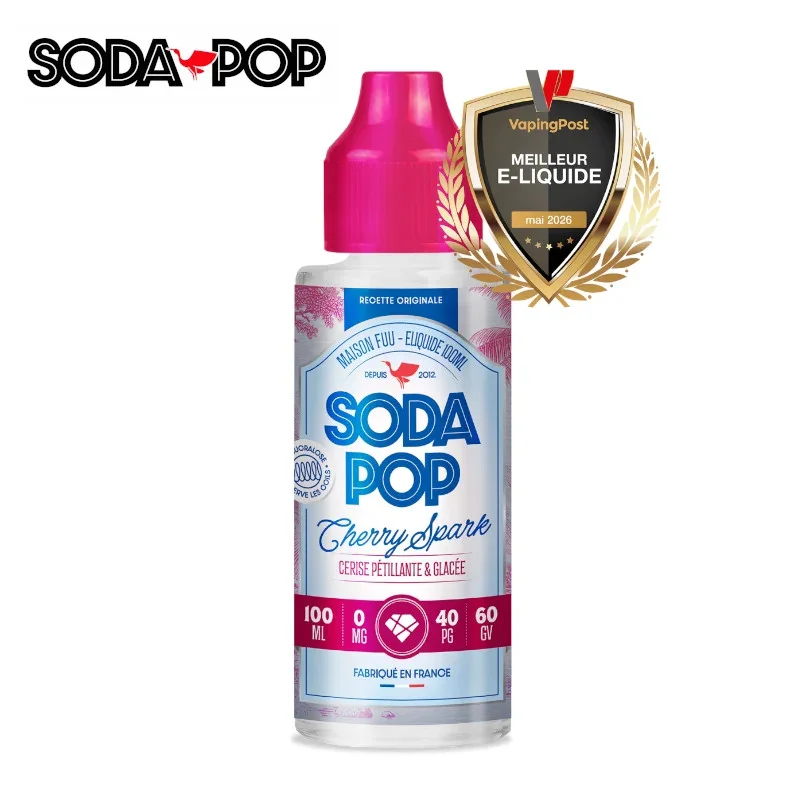 E-liquide Cherry Spark Soda Pop Fuu 100ml