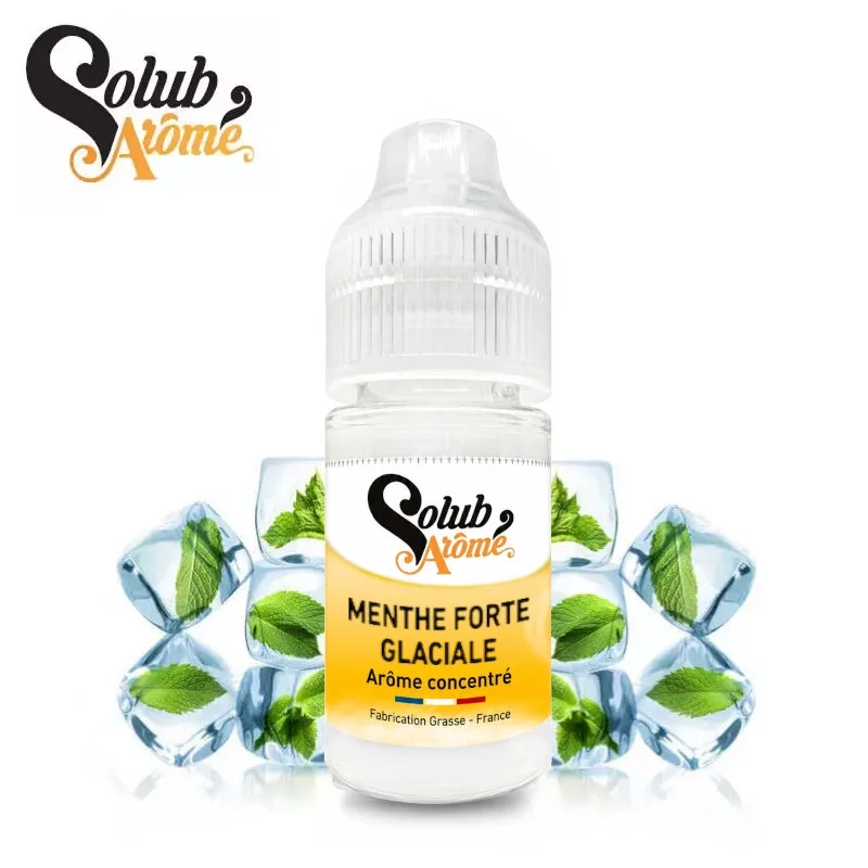 Arôme Menthe Forte Glaciale Solubarome 30ml