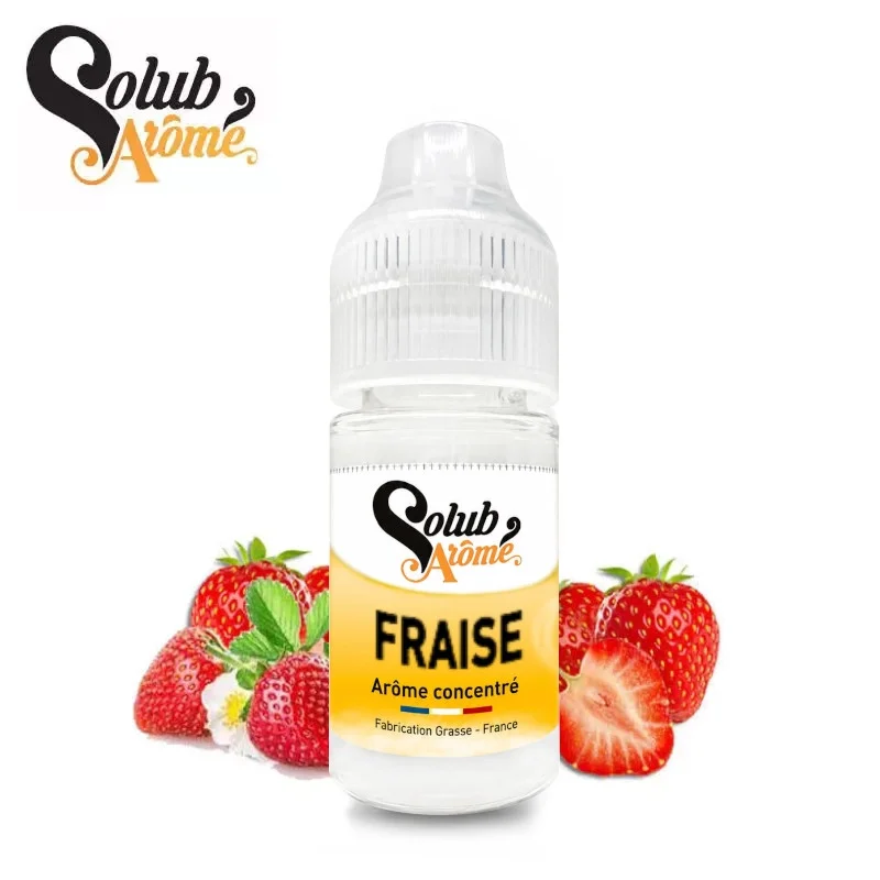 Arôme Fraise Solubarome 30ml