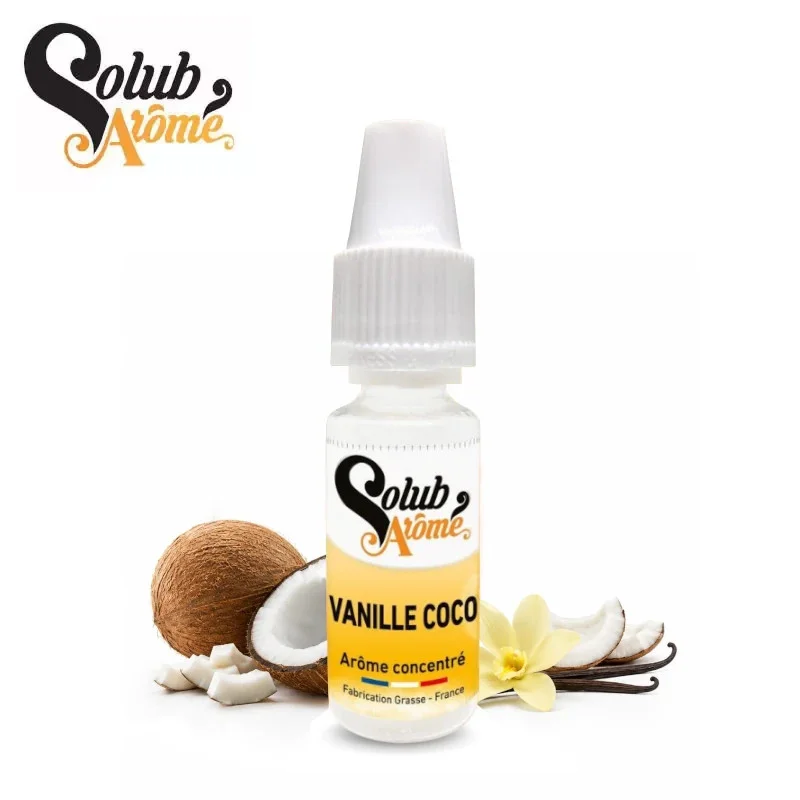 Arôme Vanille Coco Solubarome 10ml