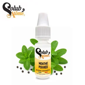 Arôme Menthe Poivrée Solubarome 10ml Arôme Menthe Poivrée Solubarome 10ml