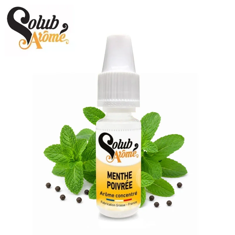 Arôme Menthe Poivrée Solubarome﻿ 10ml