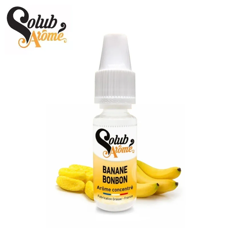 Arôme Banane Bonbon Solubarome﻿ 10ml
