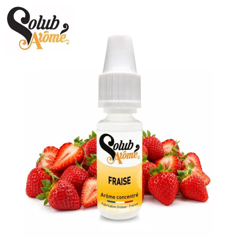 Arôme Fraise Solubarome﻿ 10ml