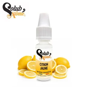 Arôme Citron J'aune d'Italie Solubarome 10ml Arôme Citron J'aune d'Italie Solubarome 10ml