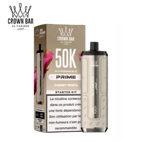Cherry Fiesta Hyper Max Prime 50k Crown Bar Al Fakher