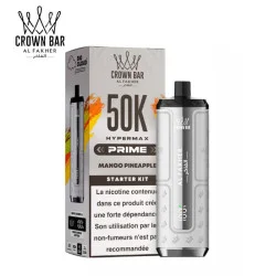 Mango Pineapple Hyper Max Prime 50k Crown Bar Al Fakher