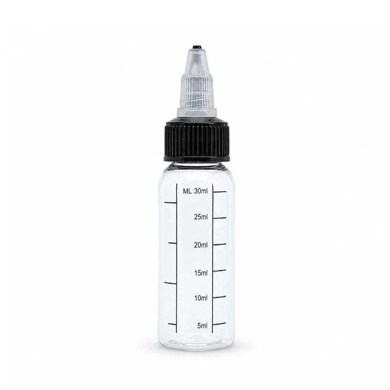 Bouteille graduée pour les mélanges avec nicotine 30 ml