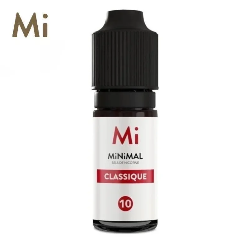 E-liquide Classique Minimal 10ml