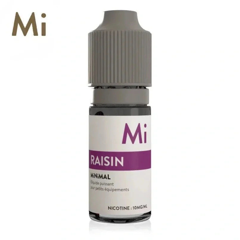 E-liquide Raisin Minimal 10ml