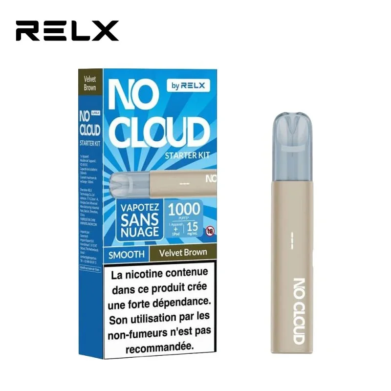 Kit Puff Velvet Brown No Cloud Smooth RELX