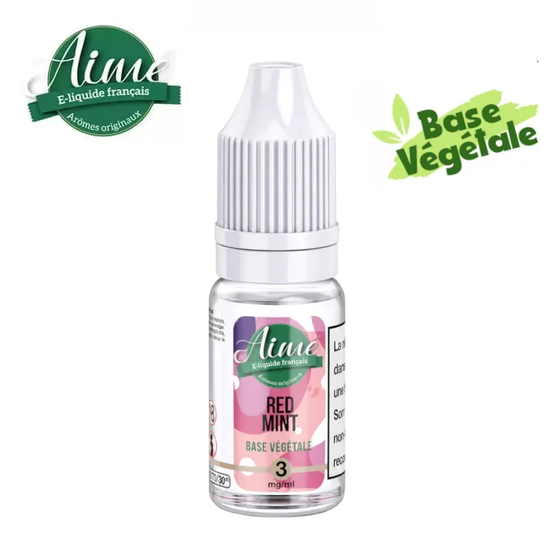 E-liquide Red Mint Aimé 10ml