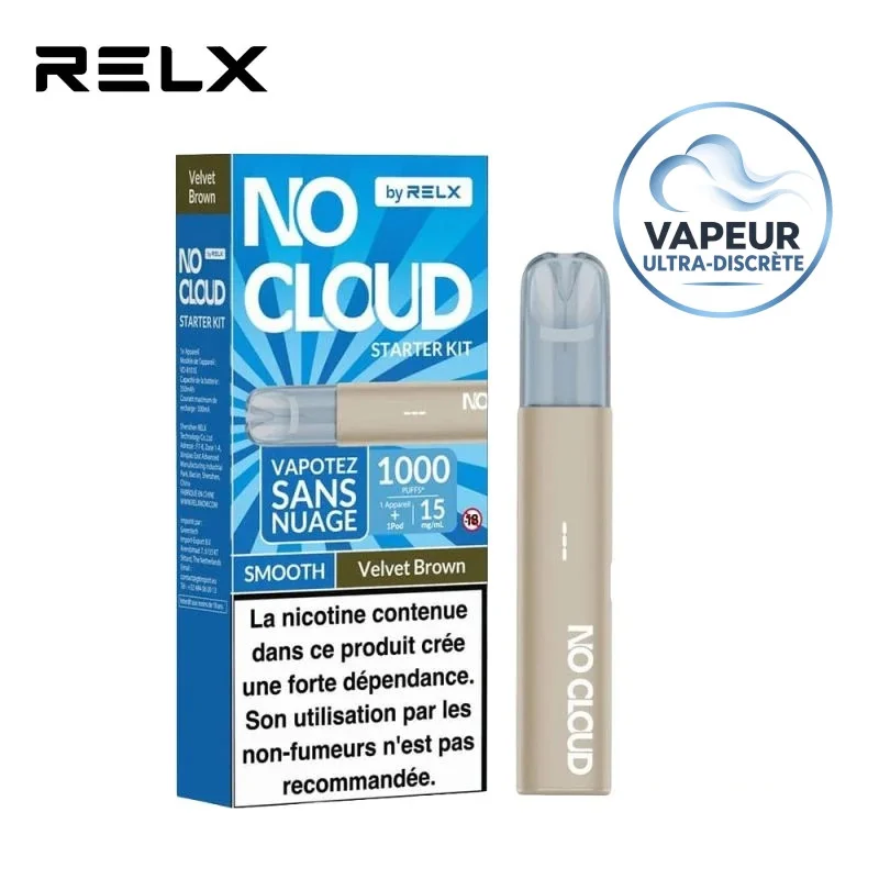 Kit Puff Velvet Brown No Cloud Smooth RELX