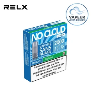 Pack 2 Cartouches Ice Mint No Cloud Mint RELX
