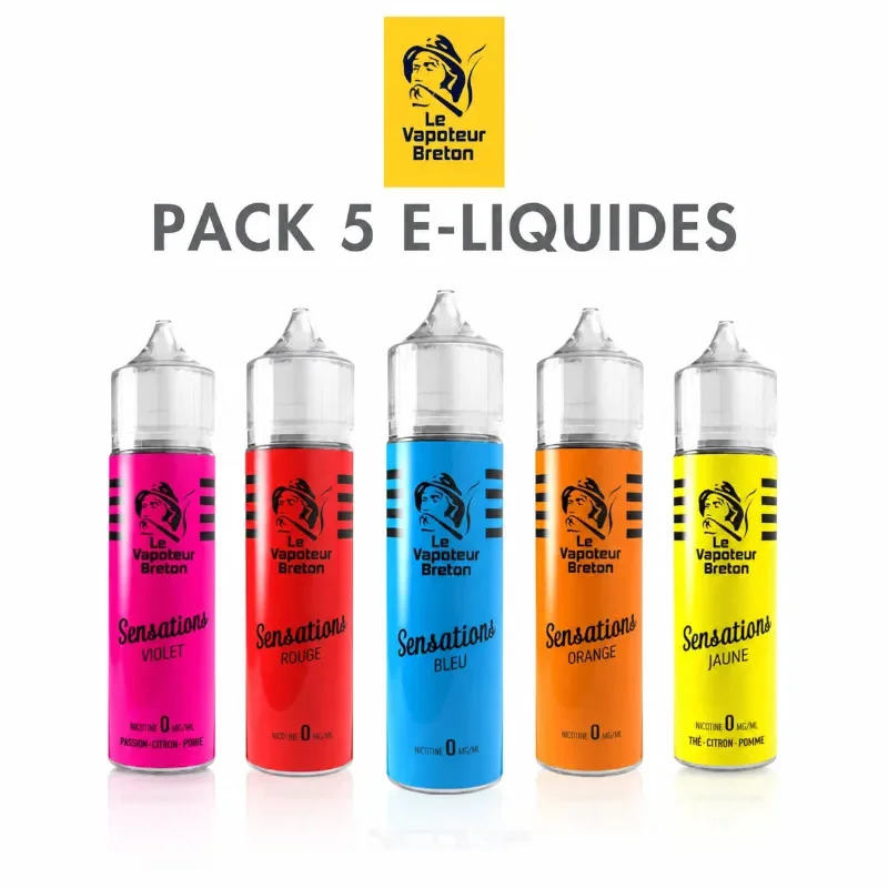 Pack e-liquides Le Vapoteur Breton 50ml