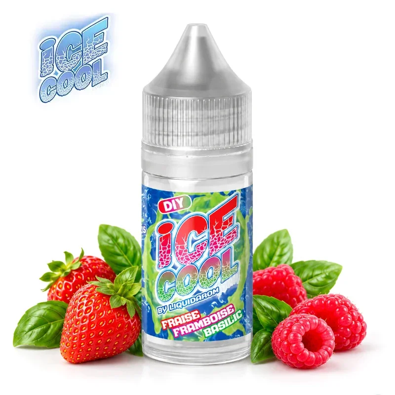 Arôme Fraise Framboise Basilic Ice Cool 30ml
