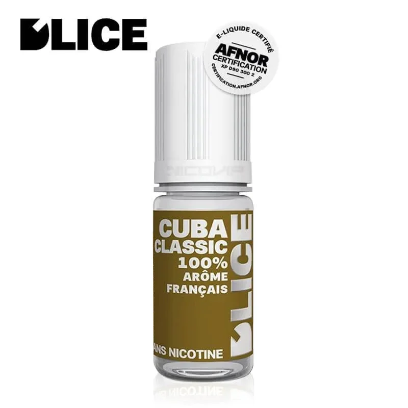 E-liquide Cuba Classic DLICE 10ml