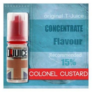 Arôme Colonel Custard - T-Juice 30 ml