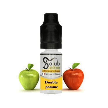 Arôme Double Pomme Solubarome 10ml Arôme Double Pomme Solubarome 10ml