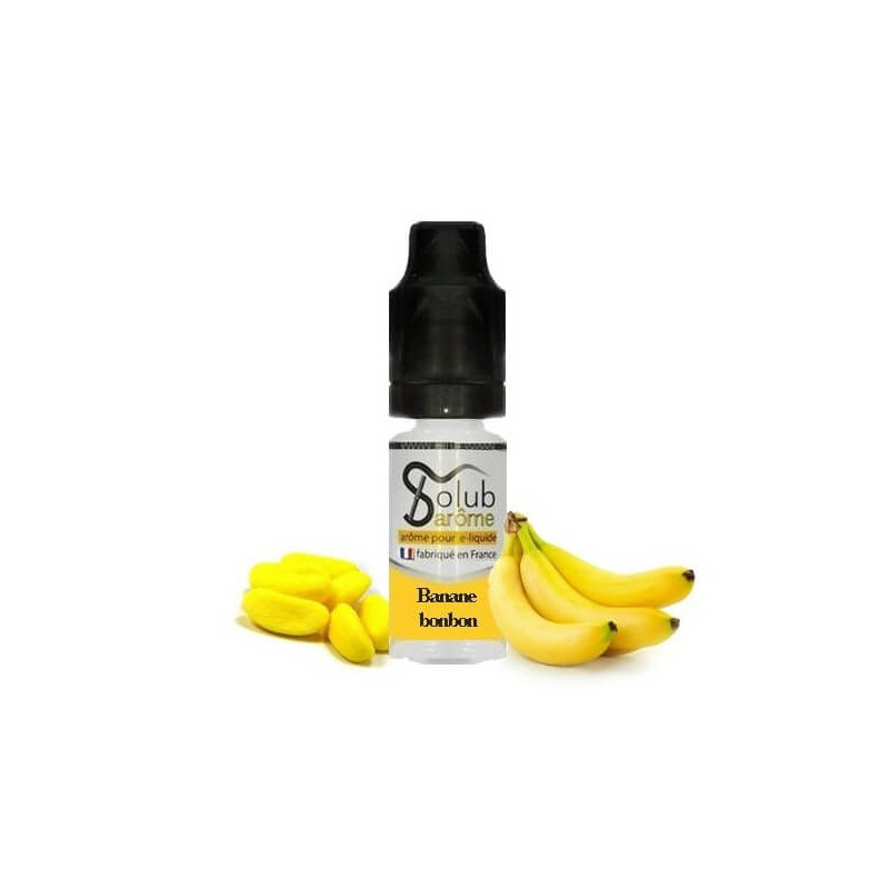 Arôme Banane Bonbon Solubarome﻿ 10ml