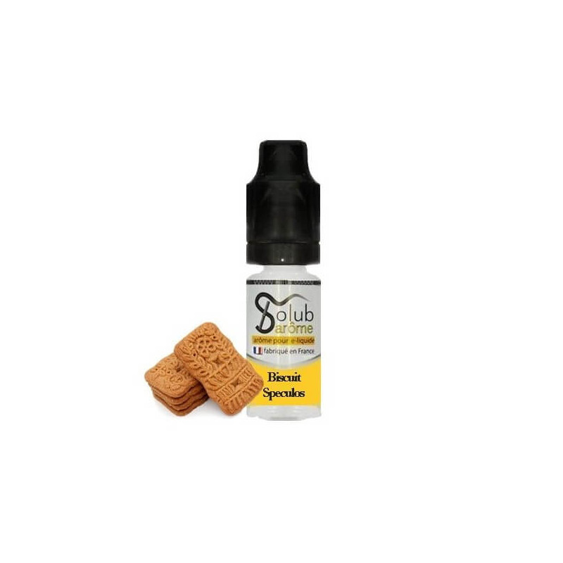 Arôme Biscuit Spéculos Solubarome﻿ 10ml