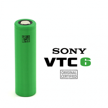 Accu 18650 3000mAh VTC6 Sony Accu 18650 3000mAh VTC6 Sony