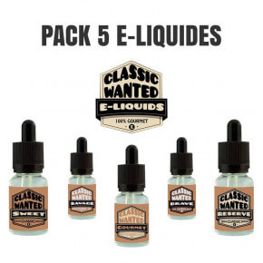 Pack 5 E-liquides Classic...