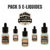 Pack 5 E-liquides Classic Wanted 10ml