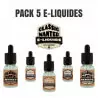 Pack 5 E-liquides Classic Wanted 10ml P817*