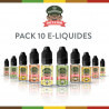 Pack 10 E-liquides Dictator
