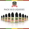Pack 10 E-liquides Dictator P1516*