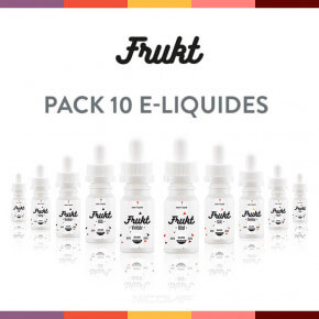 Pack 10 E-liquides Frukt