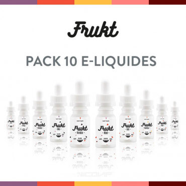 Pack 10 E-liquides Frukt Pack 10 E-liquides Frukt