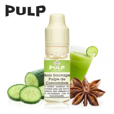 Anis Sauvage et Pulpe de Concombre Pulp 10ml Anis Sauvage et Pulpe de Concombre Pulp 10ml
