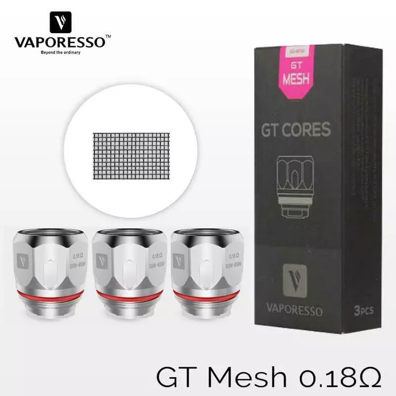 3 Résistances GT Meshed Vaporesso 1760 A1B