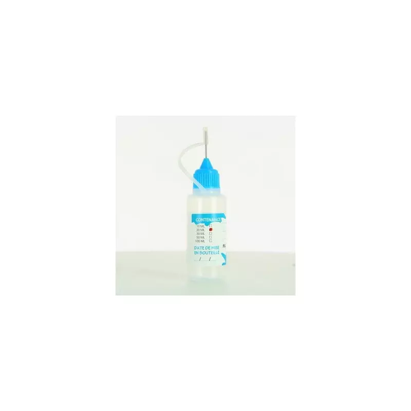 Flacon aiguille e-liquide 20 ml O633