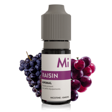 E-liquide Raisin Minimal 10ml