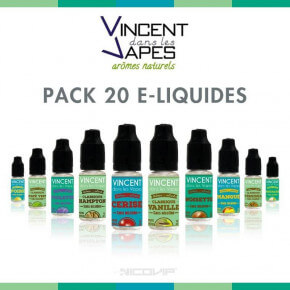 Pack 20 E-liquides VDLV