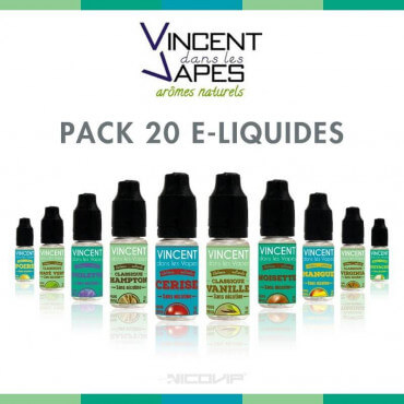 Pack 20 E-liquides VDLV