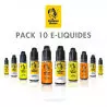 Pack 10 E-liquides Le Vapoteur Breton P1835*