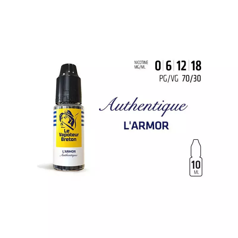 L'Armor Le Vapoteur Breton 10ml 1791 (R 65D)