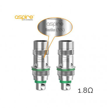 Pack 5 résistances Nautilus BVC NS Aspire Pack 5 résistances Nautilus BVC NS Aspire