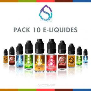 Pack 10 E-liquides Crazy...