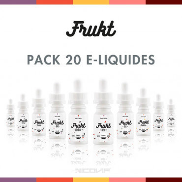 Pack 20 E-liquides Frukt Pack 20 E-liquides Frukt