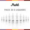 Pack 20 E-liquides Frukt P1996*